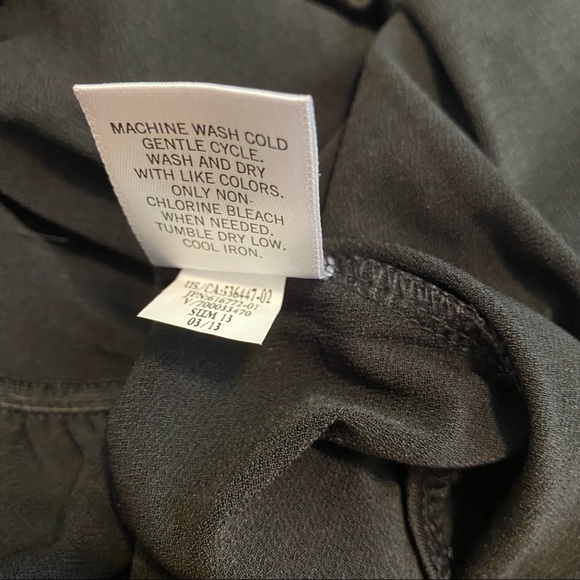 Banana Republic Draped Surplice Peplum Blouse XS - Picture 8 of 8